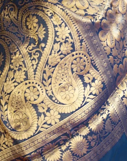Mysaree Silk Saree — Morpinchh Royal Zari Elegance