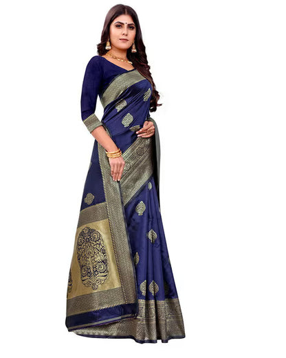 Mysaree Jacquard Saree — Royal Zari Heritage Collection